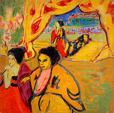 Japanese Theatre Ernst Ludwig Kirchner